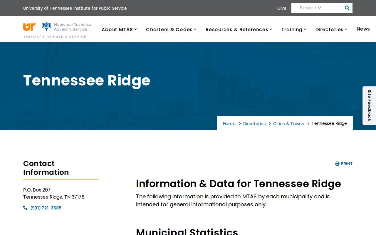 Stewart County Tennessee Ridge warrant records municipal officials directory